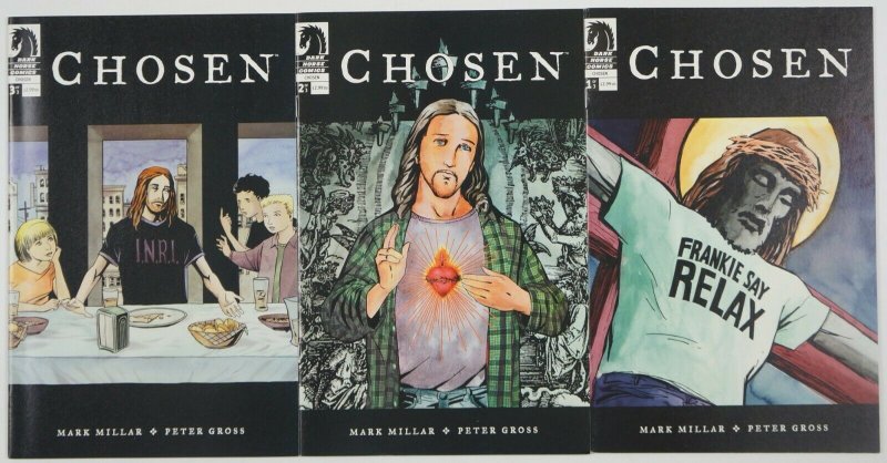 Chosen #1-3 VF/NM complete series MARK MILLAR american jesus set lot comics 2