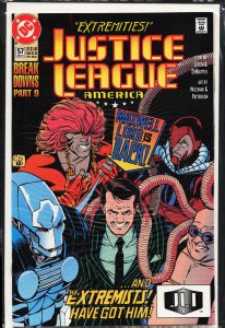 Justice League America #57 Direct Edition (1991) Justice League