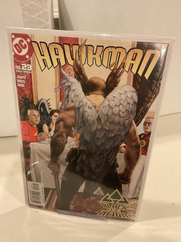 Hawkman #23  2004  JSA  Black Adam Crossover!