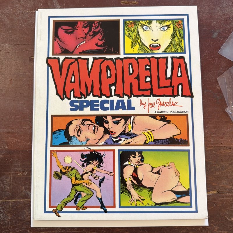 Vampirella Special #1 1977 Warren Publishing Magazine Comic Horror VG+