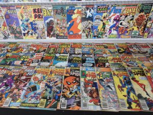 Huge Lot Silver/Bronze Comics W/Spider-Man, X-Men, FF, Avengers+ See Description