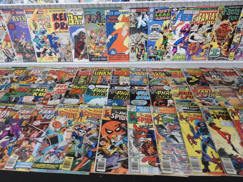 Huge Lot Silver/Bronze Comics W/Spider-Man, X-Men, FF, Avengers+ See Description