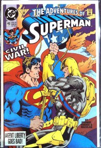 Adventures of Superman #492 (1992)