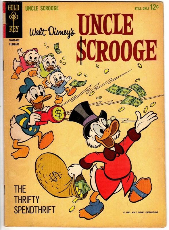 UNCLE SCROOGE 47 VG Feb. 1964