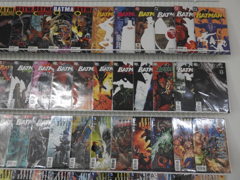 Huge Lot 200+ Comics W/ Batman, Avengers, Batman/Superman+ Avg VF+ Condition!