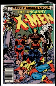 The Uncanny X-Men #155 Newsstand Edition (1982) X-Men [Key Issue]