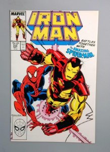 Iron Man #234 VF/NM Spider-Man, Marvel, 1988 JR1