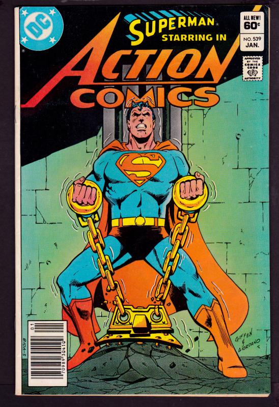 Action Comics #539 (Jan 1983, DC) 7.0 FN/VF