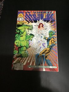The Incredible Hulk #400 (1992) PRICE DROP! foil cover! 400 key issue! NM- Wow!