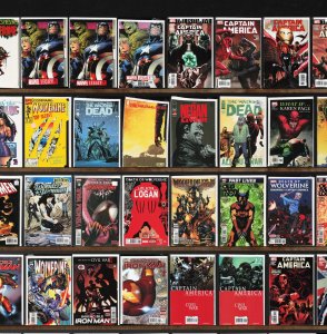 Huge Lot 140+ Comics with Captain America, The Walking Dead & More!