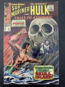 Tales to Astonish # 96 FN- Somewhere Stands... Skull Island! (Marvel 1967)