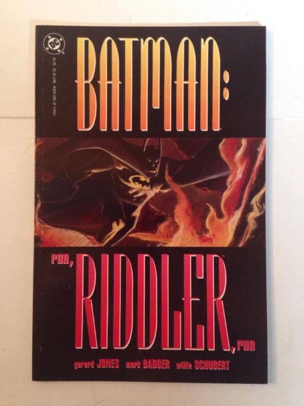 Batman Run Riddler Run #1 Near Mint