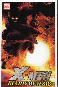 X-Men: Deadly Genesis #1 Variant Cover (2006) X-Men [Key Issue]