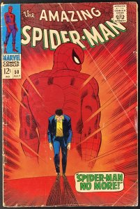 The Amazing Spider-Man #50 (1967) G/VG 1st Kingpin!