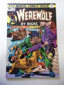 Werewolf by Night #24 (1974) VG+ Condition moisture stains MVS Intact
