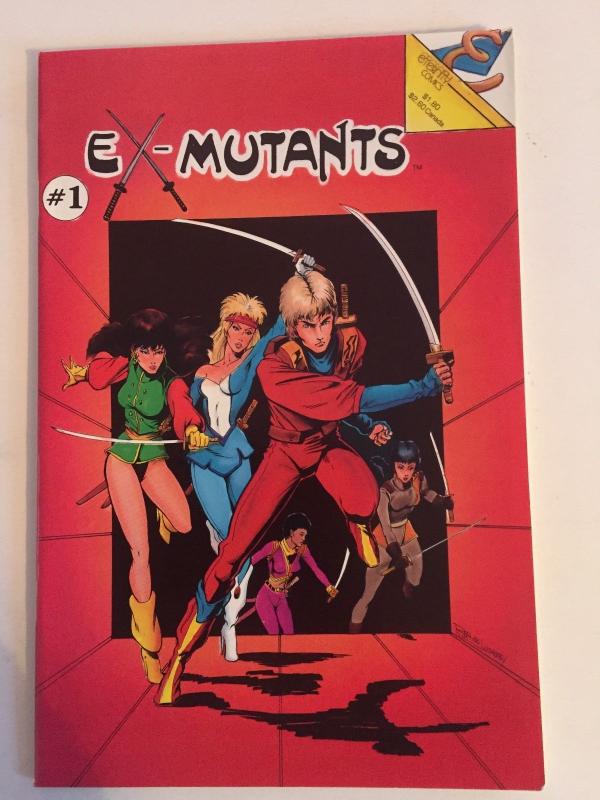 X-MUTANTS  VI #1 1986 SMALL PRESS RUN