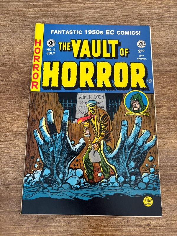 The Vault Of Horror # 4 NM EC Reprint Comic Book 2 J364