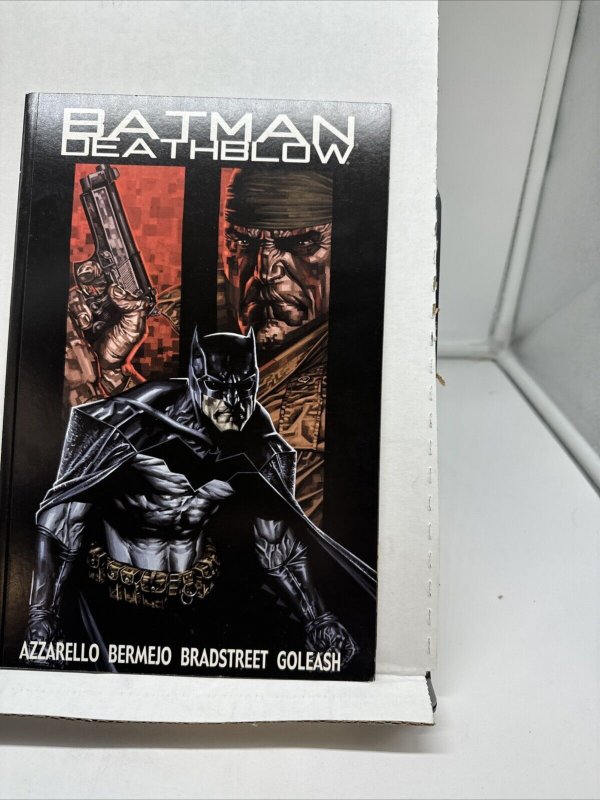 BATMAN DEATHBLOW AFTER THE FIRE 2 OF 3 GRAPHIC NOVEL TPB PAPERBACK