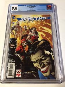 Justice League 41 Joker Variant Cgc 9.8 White