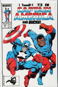 Captain America #334 (1987) Captain America [Key Issue]