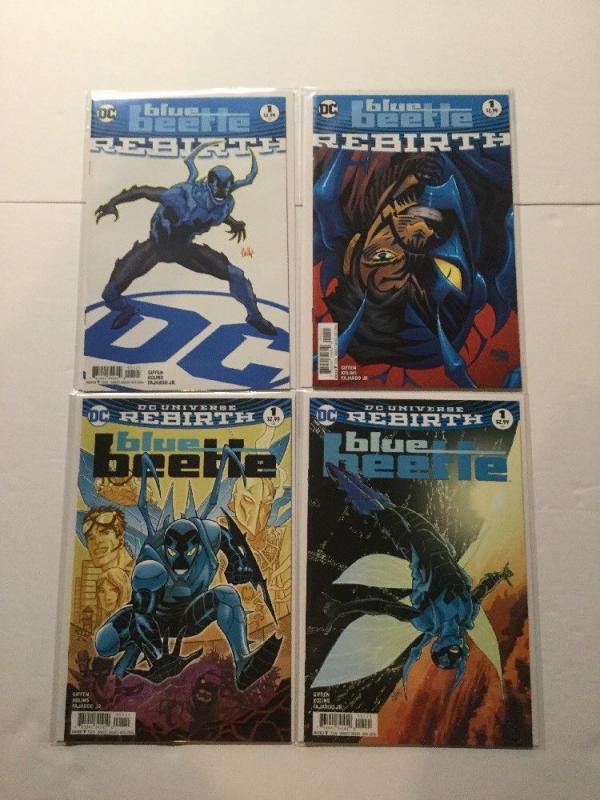 Blue Beetle Rebirth 1 One Shot With Variant 4 Issue Lot Nm Near Mint IK