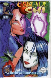 Cyblade/Shi: The Battle for Independents. (1995) William Tucci Cover B