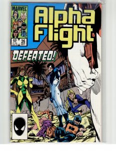 Alpha Flight #26 (1985) Alpha Flight