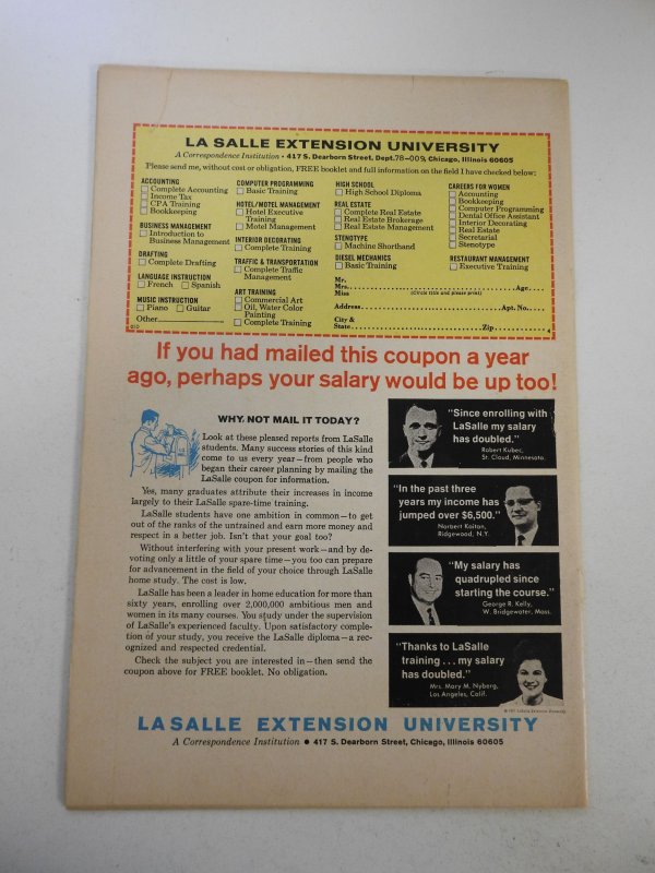 The Defenders #1 (1972) GD+ Condition cover detached, 1 in tear bc