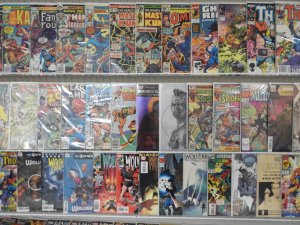 Huge Lot 140+ Comics W/ Wolverine, Darkhawk, X-Men+ Avg VF Condition!