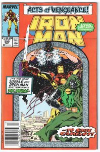 Iron Man #250 (1989) Iron Man