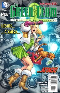 The Green Team: Teen Trillionaires #2 (2013) DC Comic NM (9.4) Ships Fast!