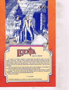 Lejentia # 1 VF Stanza Comic Book Opus Graphics SIGNED Inside First Page AK47