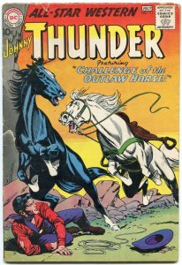 All Star Western #113 1960-DC Silver Age- Johnny Thunder VG