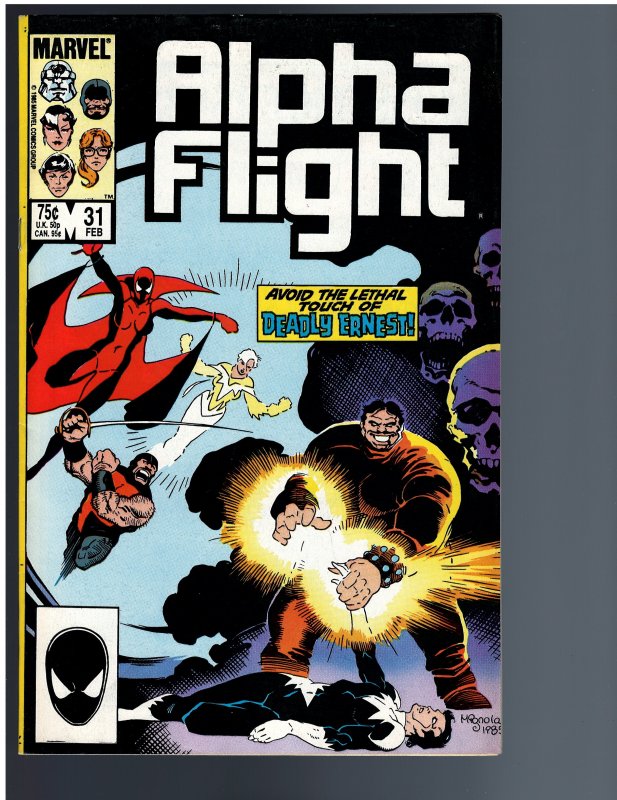 Alpha Flight #31 (1986)