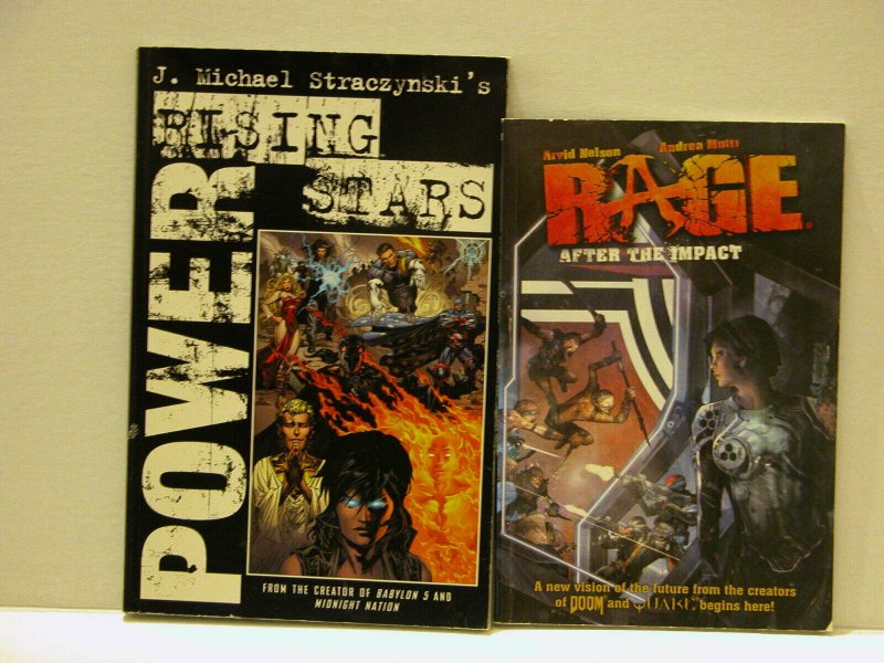 RISING STARS: POWER AND RAGE AFTER THE IMPACT GRAPHIC NOVELS - FREE SHIPPING