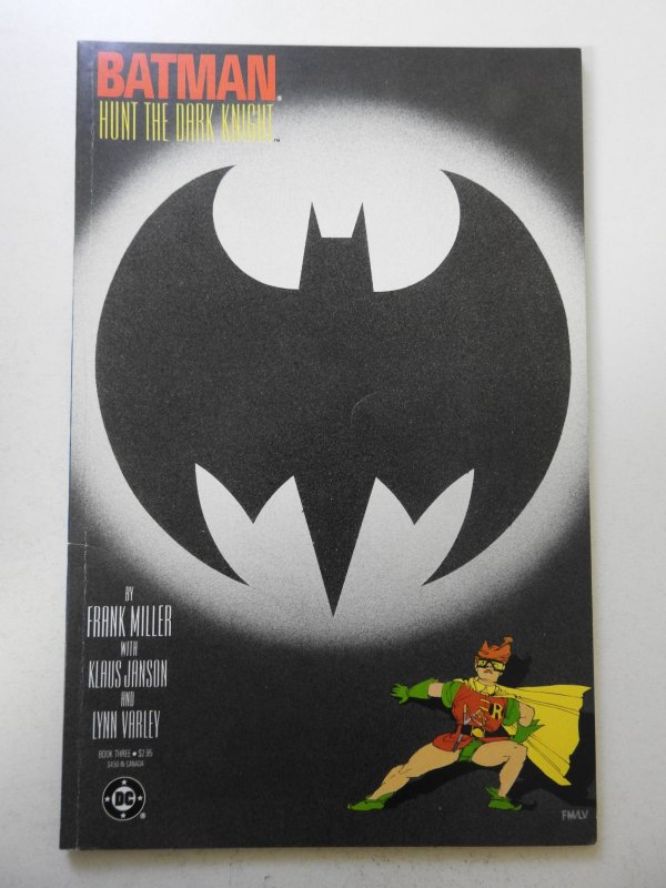 Batman: The Dark Knight #3 (1986) VF- Condition! 1st Print!