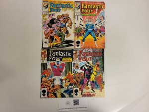 4 Fantastic Four Marvel Comic Books #302 303 307 308 64 TJ31