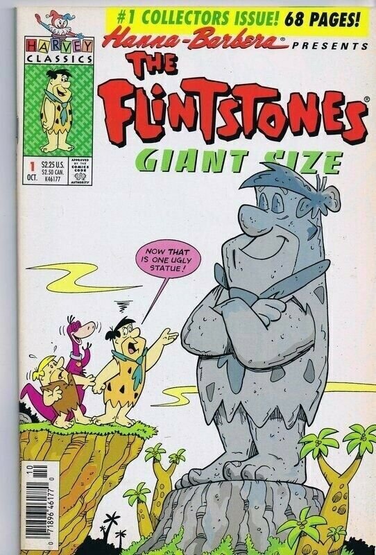 Flinstones Giant Size #1 ORIGINAL Vintage 1992 Harvey Comics