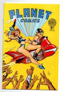 Planet Comics #1 - Dave Stevens Cover - Blackthorne Publishing - 1988 - (-NM)