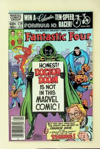 Fantastic Four #238 Marvel Comics Doctor Doom Frankie Raye 1982 Newsstand