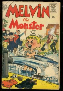 MELVIN THE MONSTER #3 1956-MANEELY COVER-ATLAS COMICS G