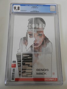 Cover #1 (2018) CGC 9.8! small crack on side and top of slab