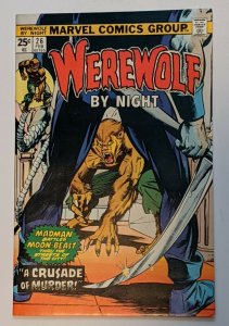 Werewolf By Night #26 (Feb 1975, Marvel) VF+ 8.5 Hangman appearance 