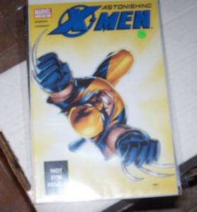 ASTONISHING  x-men  #6 variant wolverine cover  joss whedon