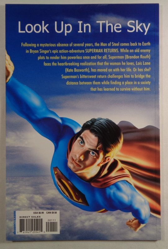 Superman Returns Official Movie Adaptation TPB Graphic Novel DC 2006