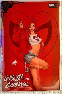 ?~HOT~MARVEL~GWENOM vs CARNAGE #2~NAKAYAMA TRADE DRESS~?SIGNED w/COA?~HOT~?