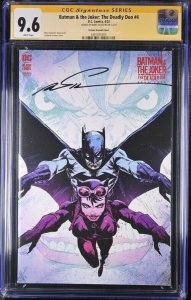 Batman & The joker : The Deadly Duo (2023) #4 (CGC 9.6 SS) Signed Marc Silvestri