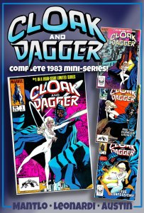 CLOAK and DAGGER #1 - 4 (1983) 8.0 FN/VF  Complete Original Mini-Series!!