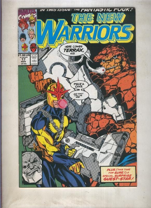 The New Warriors volumen 1 numero 017 (1991)