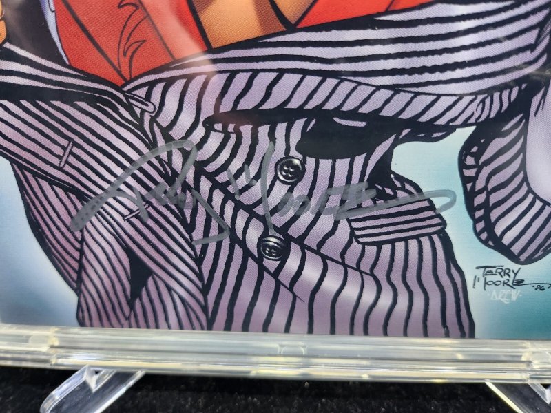 Lady Supreme #1 - Signed Terry Moore / Glory Appearance - CBCS 9.4 - 1996